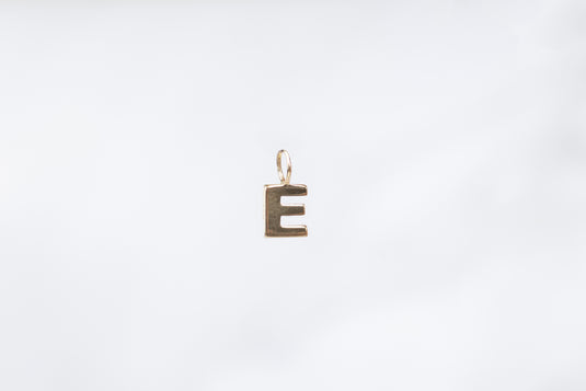 Yellow Gold  Letter Y  charm  14k Gold